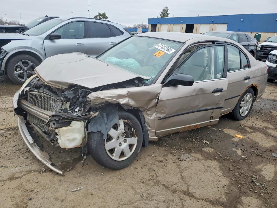 Продаж на аукціоні авто 2001 Honda Civic, vin: 2HGES16301H927652, номер лоту: 47162386