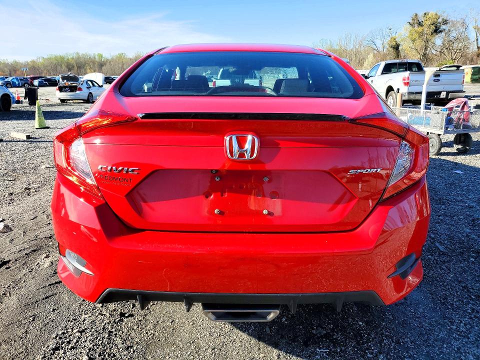 45986896 :رقم المزاد ، 2HGFC2F86LH523275 vin ، 2020 Honda Civic مزاد بيع