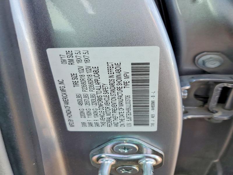 79804845 :رقم المزاد ، 5J8TB3H56JL003706 vin ، 2018 Acura Rdx مزاد بيع