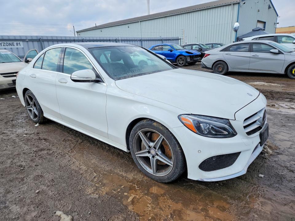 46382596 :رقم المزاد ، 55SWF6GB6FU027442 vin ، 2015 Mercedes-benz C مزاد بيع