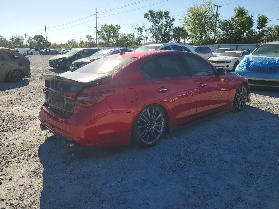 2021 Infiniti Q50 მანქანა იყიდება აუქციონზე, vin: JN1FV7DP7MM850429, აუქციონის ნომერი: 46913956