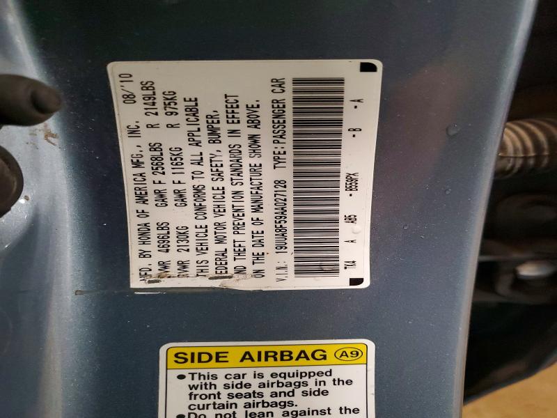 Продажа на аукционе авто 2010 Acura Tl, vin: 19UUA8F59AA027128, номер лота: 47282166