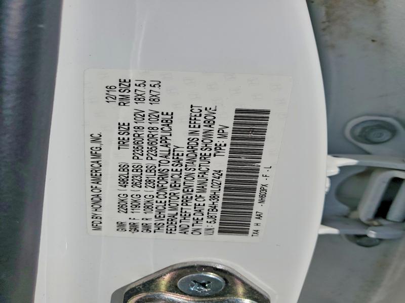 Aukcja sprzedaży 2017 Acura Rdx, vin: 5J8TB4H38HL027424, numer aukcji: 45568626