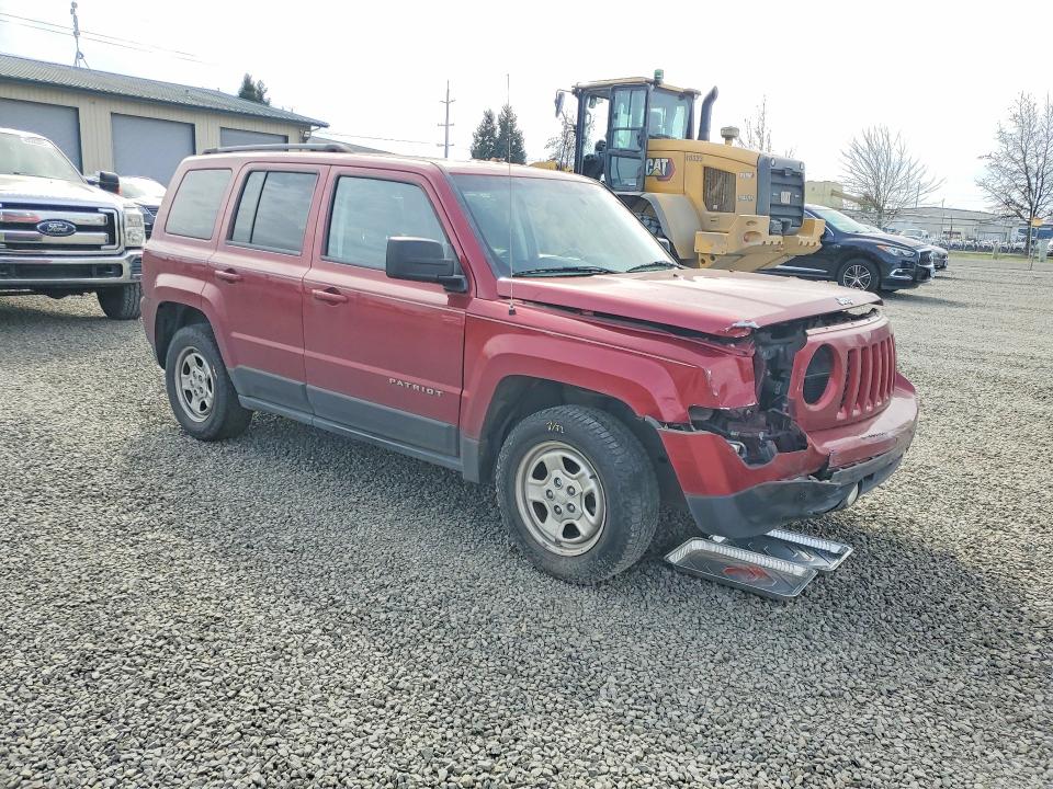 2016 Jeep Patriot მანქანა იყიდება აუქციონზე, vin: 1C4NJPBA9GD813843, აუქციონის ნომერი: 47473106