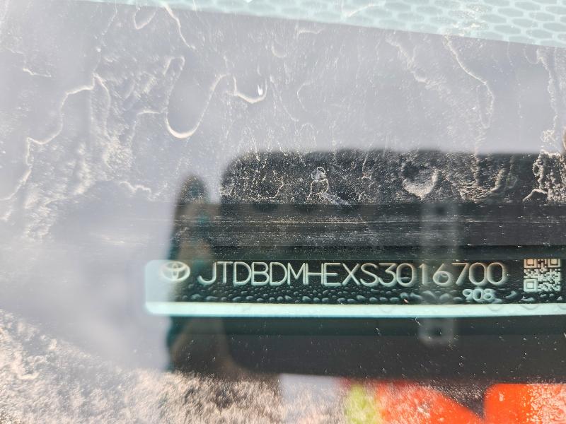 2025 Toyota Corolla მანქანა იყიდება აუქციონზე, vin: JTDBDMHEXS3016700, აუქციონის ნომერი: 77372155