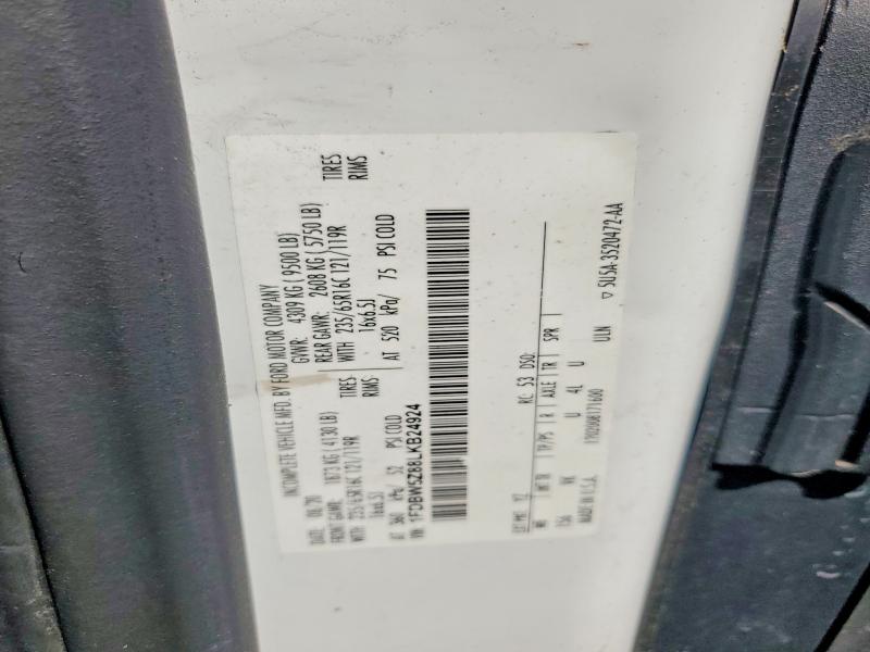 79972595 :رقم المزاد ، 1FDBW5Z88LKB24924 vin ، 2020 Ford Transit مزاد بيع