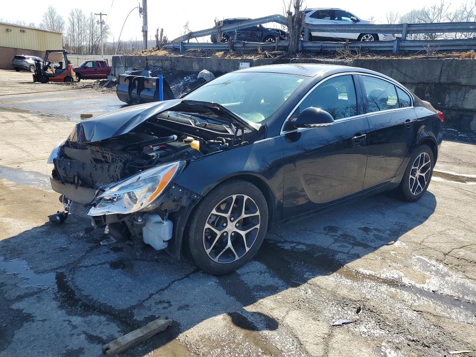45457636 :رقم المزاد ، 2G4GL5EX6H9182017 vin ، 2017 Buick Regal مزاد بيع