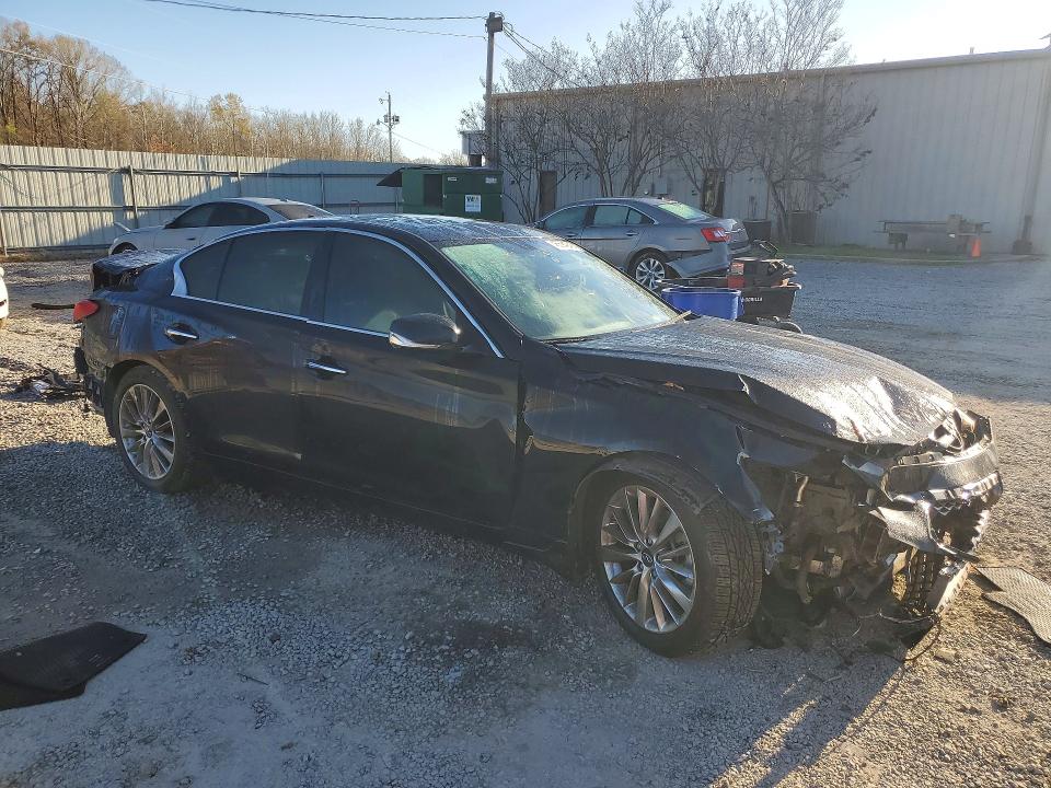 2021 Infiniti Q50 მანქანა იყიდება აუქციონზე, vin: JN1EV7BR3MM755544, აუქციონის ნომერი: 45594246