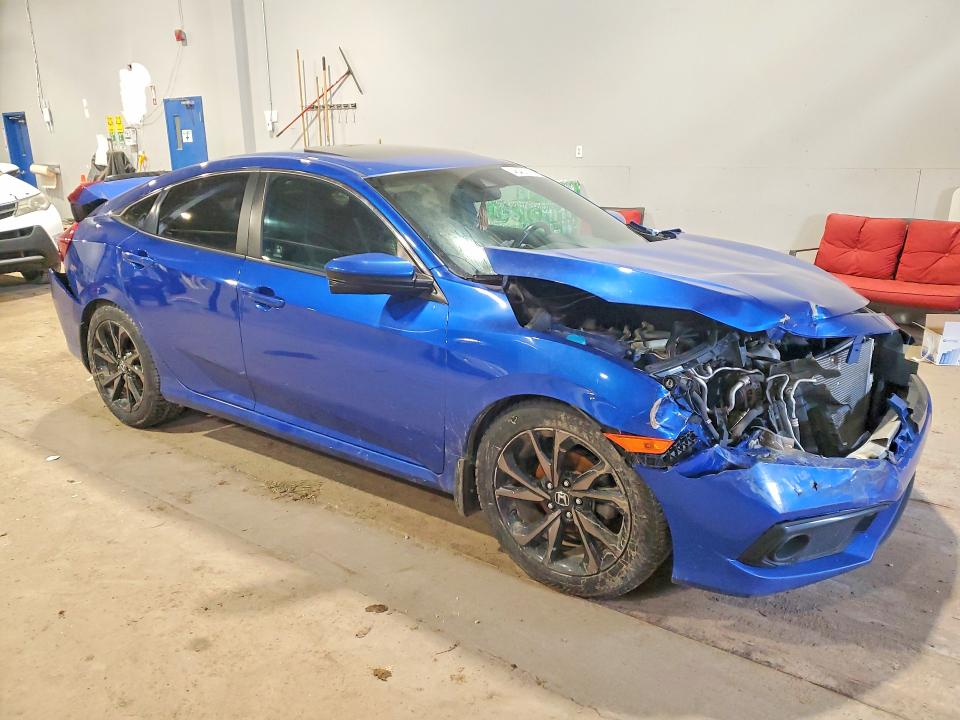 Продажа на аукционе авто 2019 Honda Civic, vin: 2HGFC2F89KH017065, номер лота: 46420156