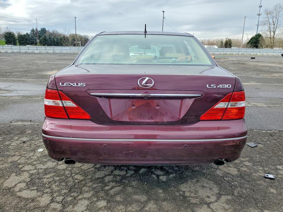 Продаж на аукціоні авто 2006 Lexus Ls, vin: JTHBN36F465042818, номер лоту: 45518506