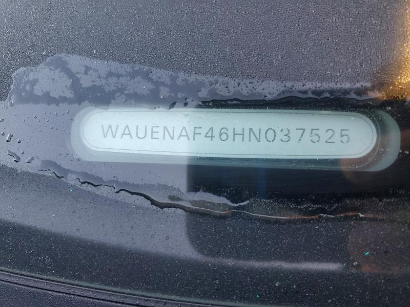 Продажа на аукционе авто 2017 Audi A4, vin: WAUENAF46HN037525, номер лота: 45597516