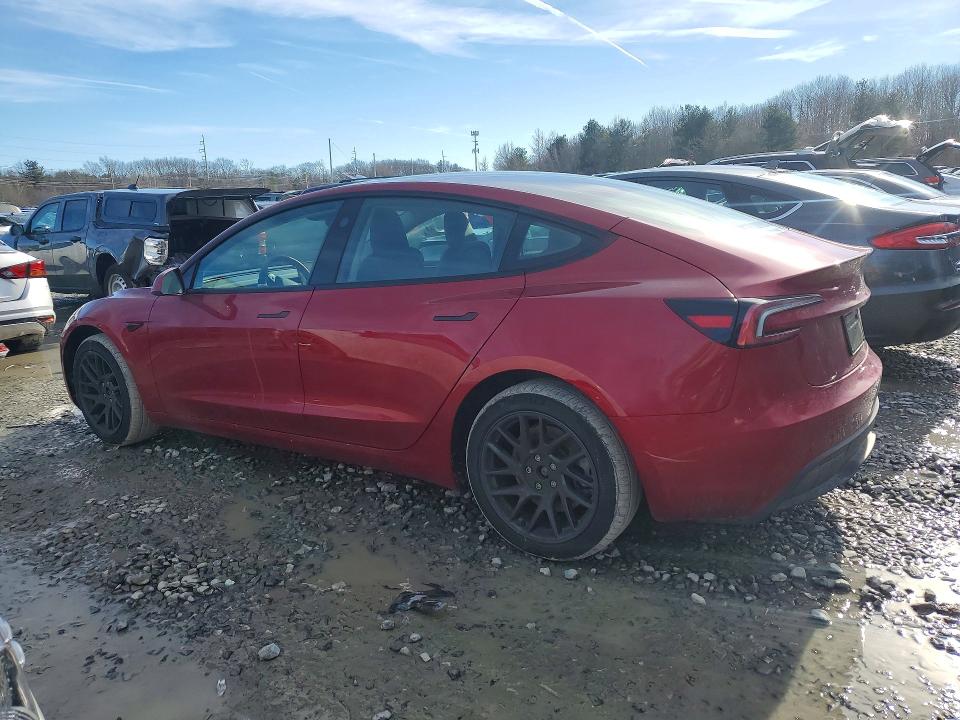 2025 Tesla Model 3 მანქანა იყიდება აუქციონზე, vin: 5YJ3E1EA4SF933216, აუქციონის ნომერი: 79789825