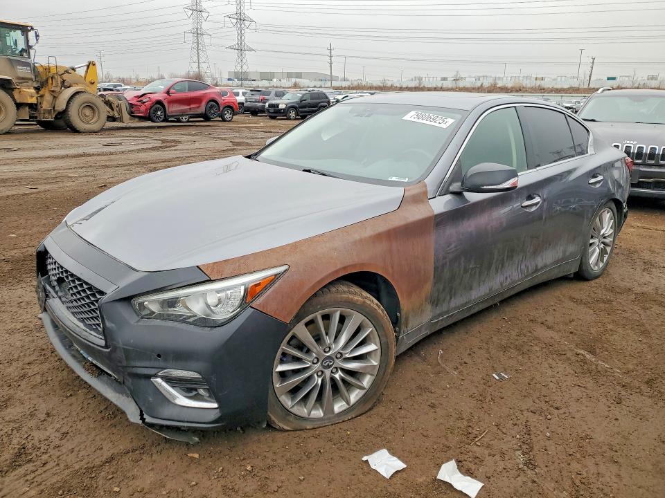 Aukcja sprzedaży 2018 Infiniti Q50, vin: JN1EV7AR3JM437436, numer aukcji: 79806925