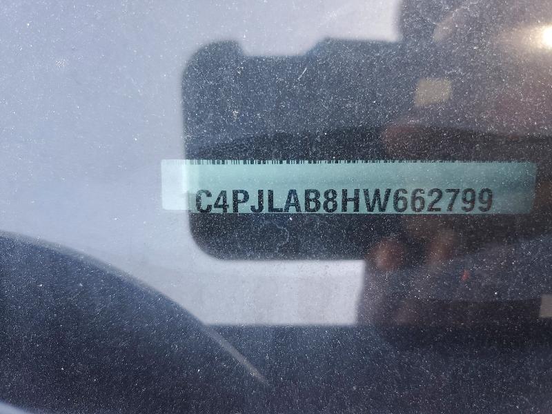 47114696 :رقم المزاد ، 1C4PJLAB8HW662799 vin ، 2017 Jeep Cherokee مزاد بيع