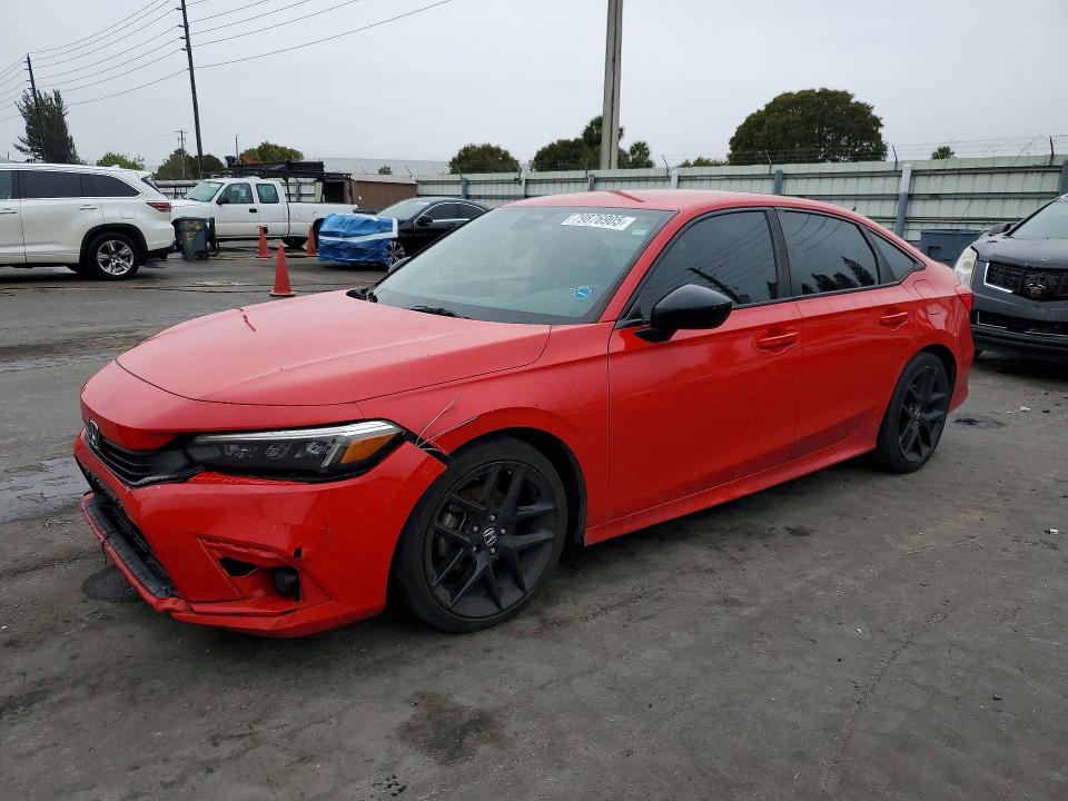 49728766 :رقم المزاد ، 2HGFE2F50PH505683 vin ، 2023 Honda Civic مزاد بيع