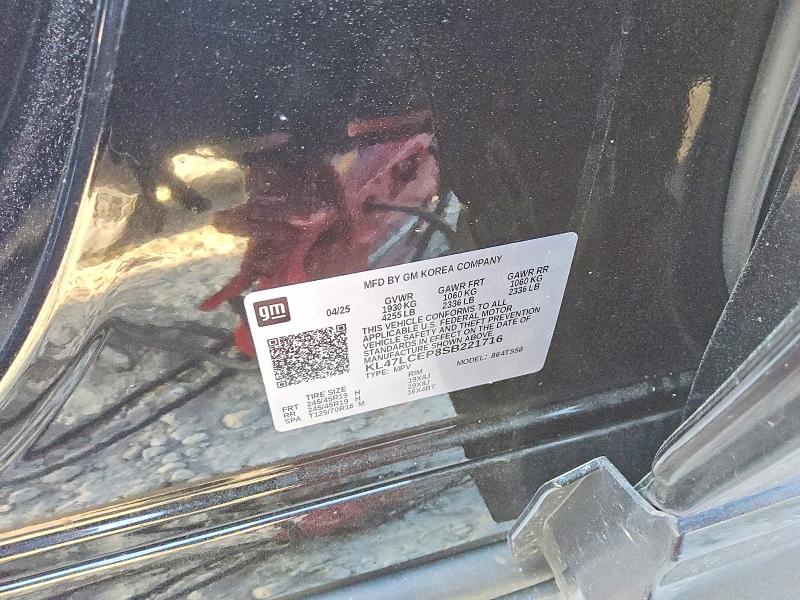 Продаж на аукціоні авто 2025 Buick Envista, vin: KL47LCEP8SB221716, номер лоту: 47126096