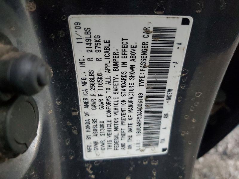 Aukcja sprzedaży 2010 Acura Tl, vin: 19UUA8F50AA006149, numer aukcji: 46140636