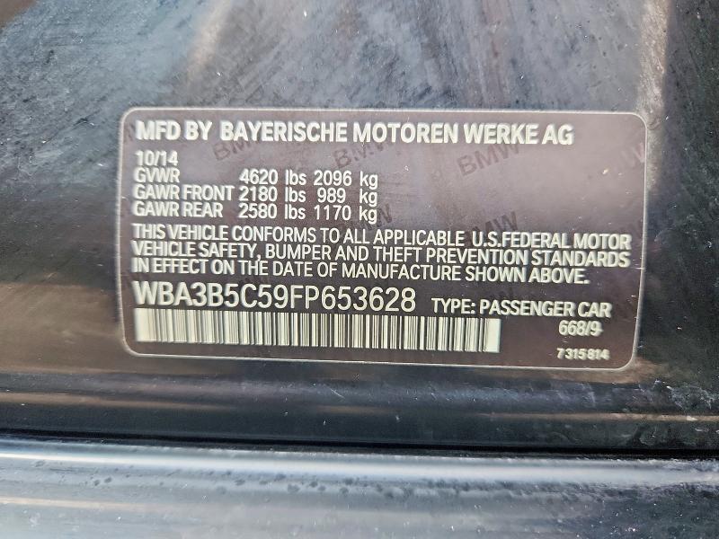 Продаж на аукціоні авто 2015 Bmw 328, vin: WBA3B5C59FP653628, номер лоту: 47983606