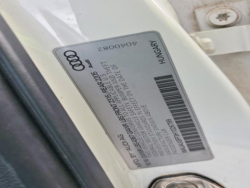 45511046 :رقم المزاد ، WAUAUGFF3H1026799 vin ، 2017 Audi A3 مزاد بيع