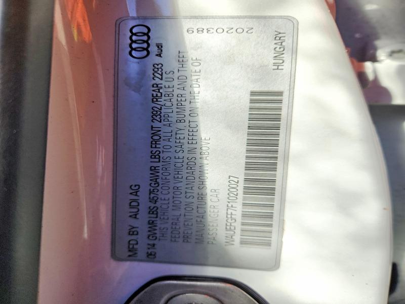 Продаж на аукціоні авто 2015 Audi A3, vin: WAUEFGFF7F1020027, номер лоту: 47601136