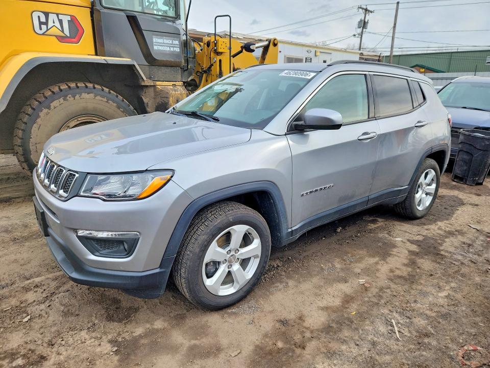 2019 Jeep Compass მანქანა იყიდება აუქციონზე, vin: 3C4NJDBB0KT818181, აუქციონის ნომერი: 46280906