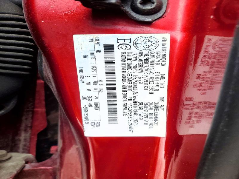 45807286 :رقم المزاد ، 1FADP3K27EL226027 vin ، 2014 Ford Focus Se 5dr مزاد بيع