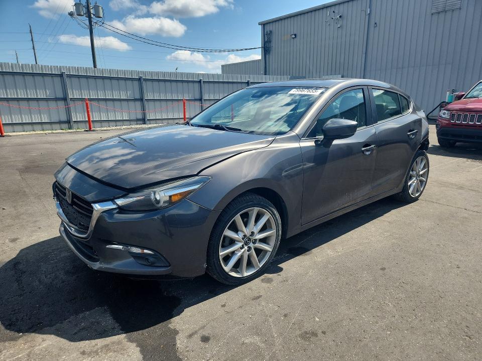 2017 Mazda 3 მანქანა იყიდება აუქციონზე, vin: 3MZBN1W36HM136110, აუქციონის ნომერი: 79967655