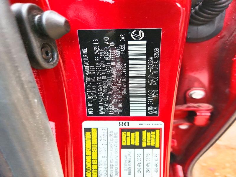 Продаж на аукціоні авто 2024 Lexus Es 300h, vin: 58AFA1C1XRU044132, номер лоту: 47879406