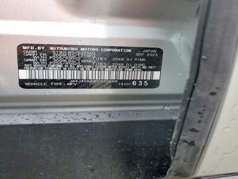 Aukcja sprzedaży 2024 Mitsubishi Outlander, vin: JA4J4VA89RZ019689, numer aukcji: 79345325
