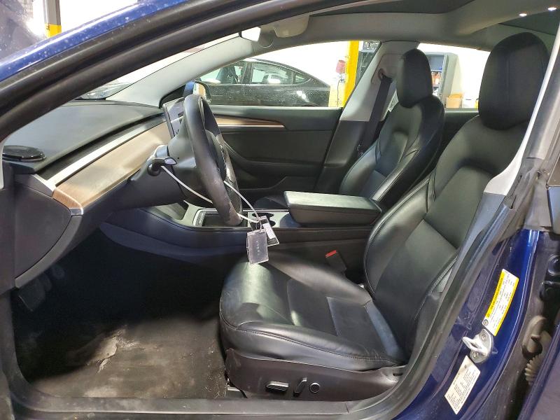 47259166 :رقم المزاد ، 5YJ3E1EA5NF372612 vin ، 2022 Tesla Model 3 مزاد بيع