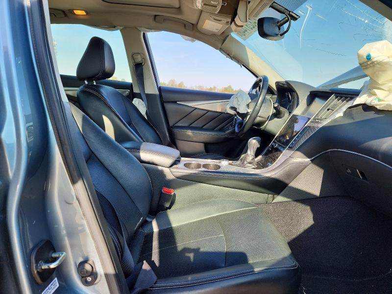48281446 :رقم المزاد ، JN1BV7AP8FM348857 vin ، 2015 Infiniti Q50 مزاد بيع
