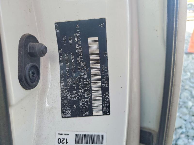 Aukcja sprzedaży 2016 Toyota Sienna, vin: 5TDYK3DC6GS700373, numer aukcji: 47020896