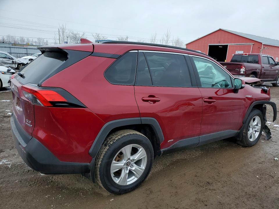 2021 Toyota Rav4 Hybrid მანქანა იყიდება აუქციონზე, vin: 2T3RWRFV2MW117223, აუქციონის ნომერი: 46181106