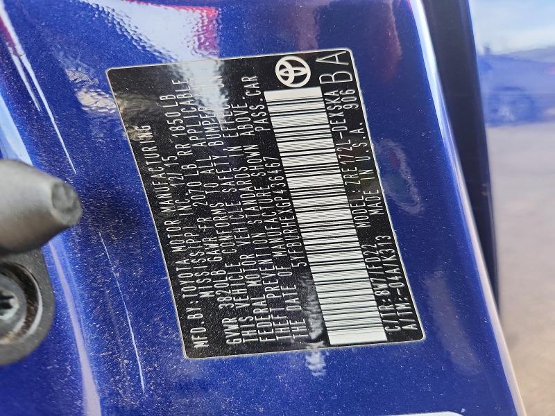 Aukcja sprzedaży 2016 Toyota Corolla, vin: 5YFBURHEXGP436467, numer aukcji: 47141716