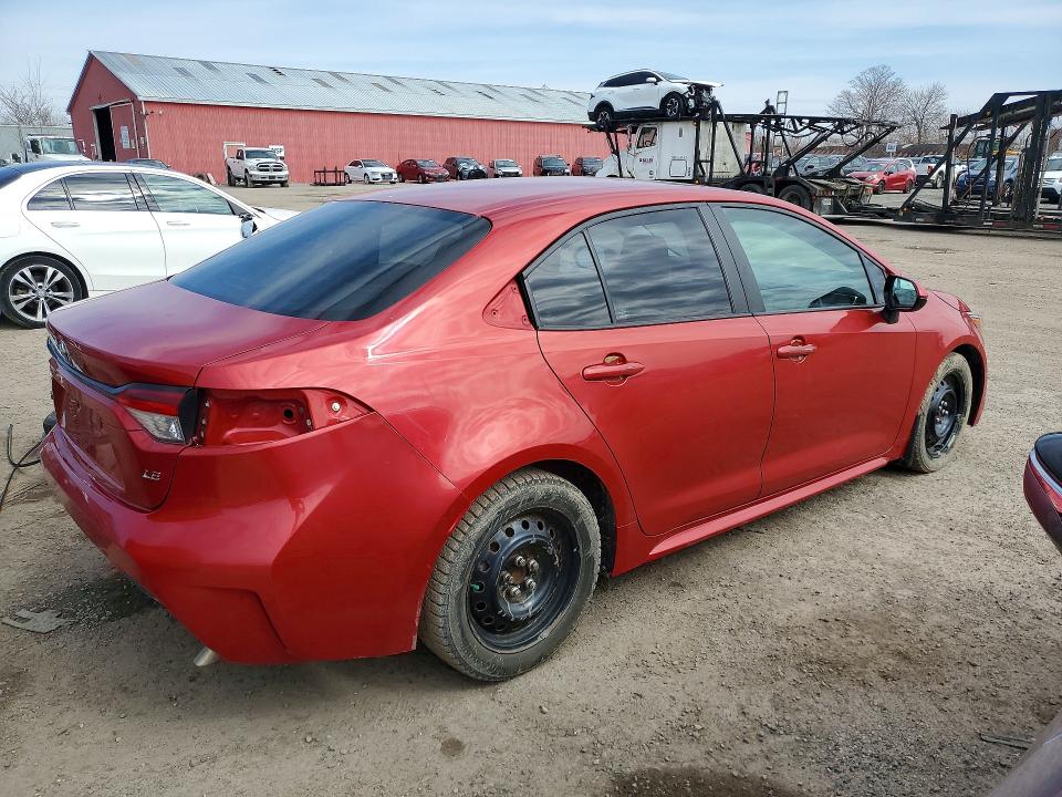 47878656 :رقم المزاد ، 5YFBPRBE3LP090918 vin ، 2020 Toyota Corolla مزاد بيع