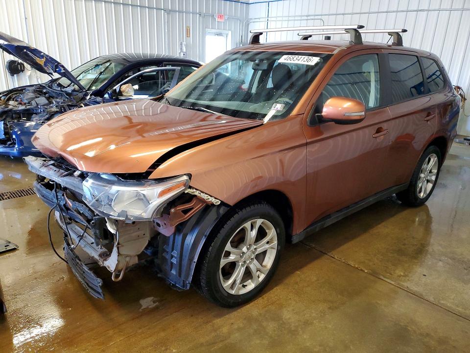 Продаж на аукціоні авто 2014 Mitsubishi Outlander, vin: JA4AZ3A34EZ003713, номер лоту: 46834136