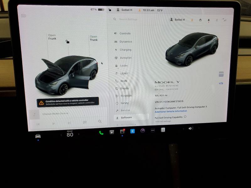 Продаж на аукціоні авто 2021 Tesla Model Y, vin: 5YJYGDEE4MF278515, номер лоту: 46488136