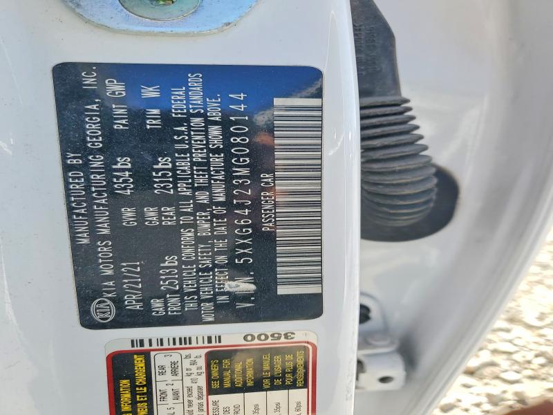 Aukcja sprzedaży 2021 Kia K5, vin: 5XXG64J23MG080144, numer aukcji: 47460556