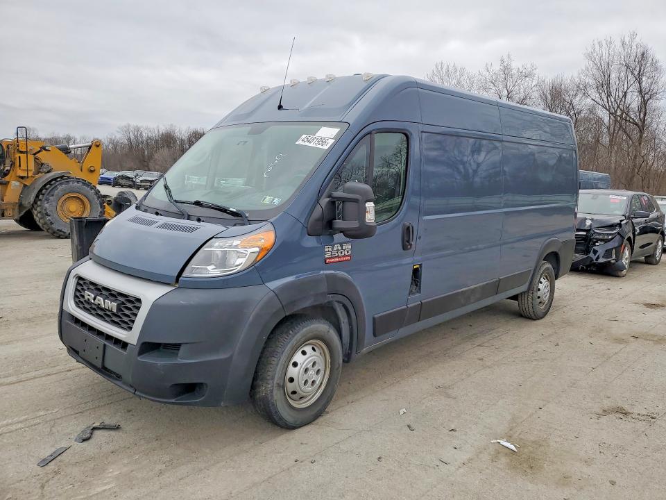 45481956 :رقم المزاد ، 3C6TRVDG0KE519073 vin ، 2019 Ram Promaster 2500 مزاد بيع