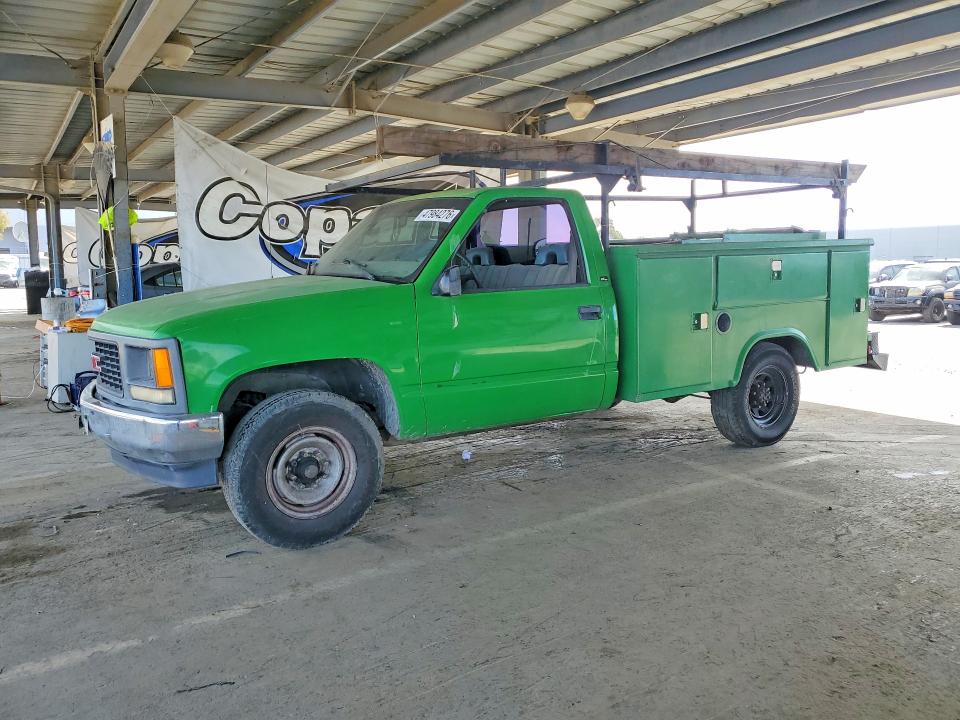 1997 Gmc Sierra მანქანა იყიდება აუქციონზე, vin: 1GDGC34R8VF043713, აუქციონის ნომერი: 47984276