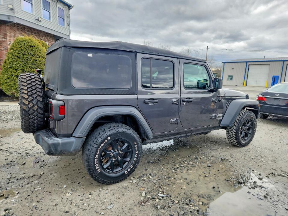 47893876 :رقم المزاد ، 1C4HJXDG0KW666775 vin ، 2019 Jeep Wrangler Unlimited مزاد بيع