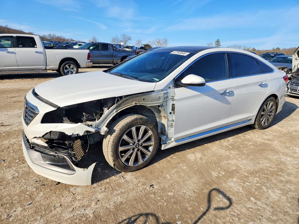 2016 Hyundai Sonata მანქანა იყიდება აუქციონზე, vin: 5NPE34AF0GH276280, აუქციონის ნომერი: 47263646