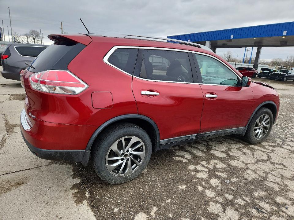 47725026 :رقم المزاد ، 5N1AT2MV0FC922624 vin ، 2015 Nissan Rogue مزاد بيع