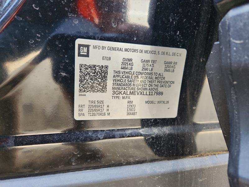 Продаж на аукціоні авто 2020 Gmc Terrain, vin: 3GKALMEVXLL117989, номер лоту: 47949326