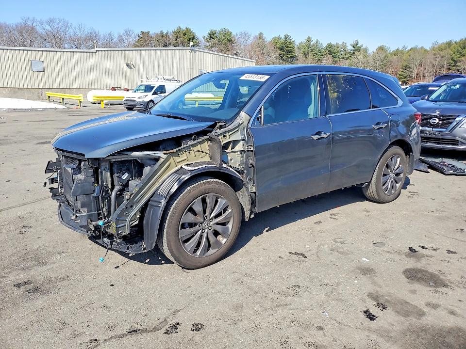 Продажа на аукционе авто 2016 Acura Mdx, vin: 5FRYD4H45GB014427, номер лота: 45513136