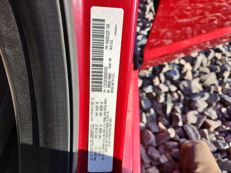 47240086 :رقم المزاد ، 1C3CCBCG5DN524525 vin ، 2013 Chrysler 200 مزاد بيع