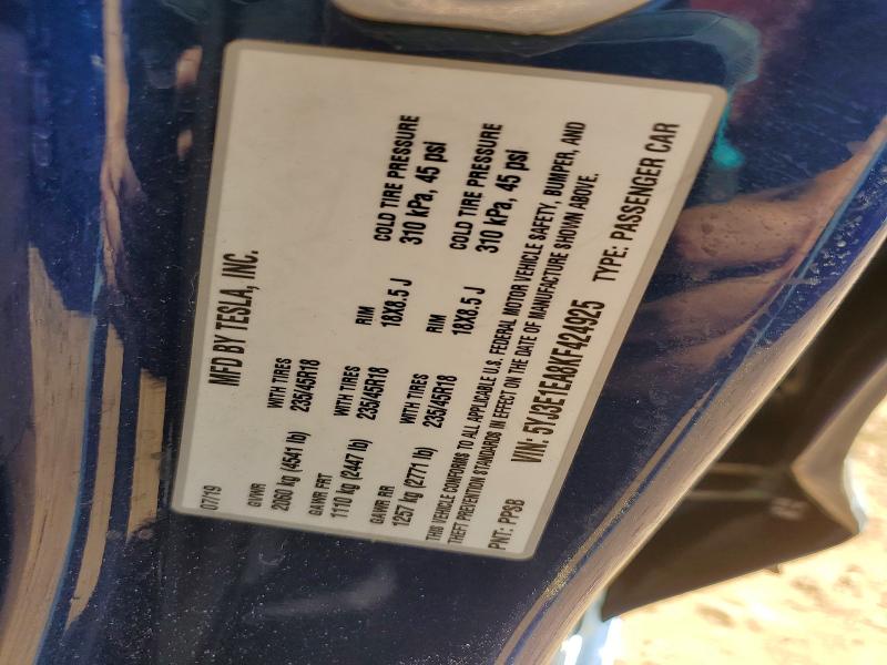 Продажа на аукционе авто 2019 Tesla Model 3, vin: 5YJ3E1EA8KF424925, номер лота: 47660276