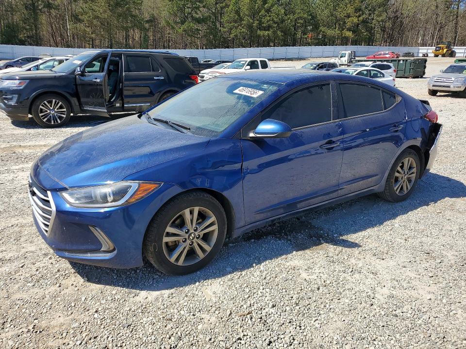 2018 Hyundai Elantra მანქანა იყიდება აუქციონზე, vin: 5NPD84LF7JH374451, აუქციონის ნომერი: 46916956