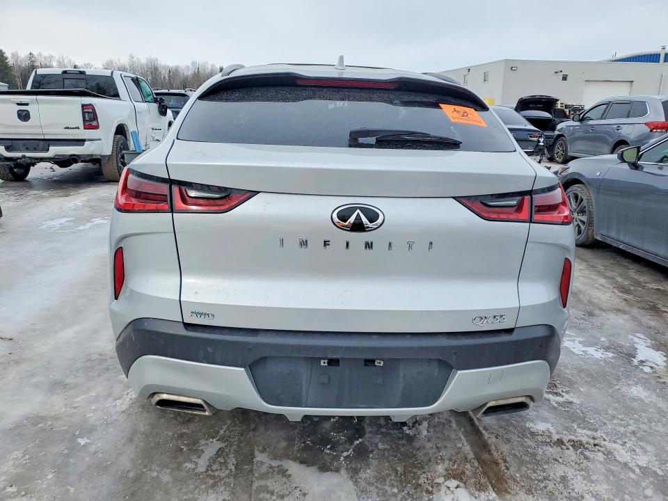 77669065 :رقم المزاد ، 3PCAJ5K35NF105485 vin ، 2022 Infiniti Qx55 مزاد بيع