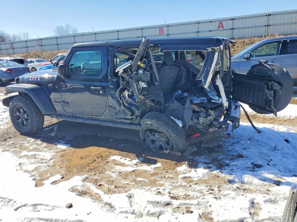Продажа на аукционе авто 2021 Jeep Wrangler Unlimited, vin: 1C4HJXDNXMW665280, номер лота: 79567415